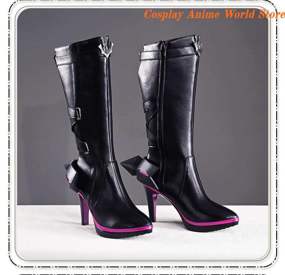 Men Shoes Boots - ลาเอวาทайнรองเท้าคอสเพลย์อาร์ไคน์ทส์ เอนด์ฟิลด์เกมรองเท้าส้นสูงรองเท้าปาร์ตี้ฮาโลวีนผู้หญิงรองเท้าสวมบทบาทในสต็อก