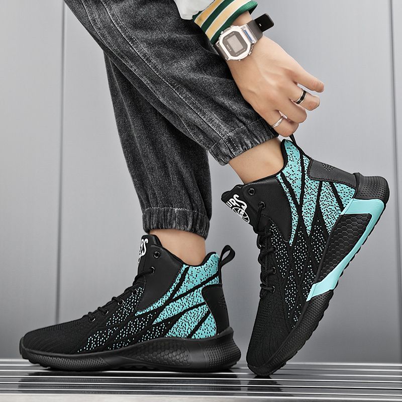 Men'S Shoes Wide Width - รองเท้าผ้าใบลำลองเสริมส้นสำหรับผู้ชาย ทรง Dad Sneakers ไซส์กว้าง ระบายอากาศได้ดี