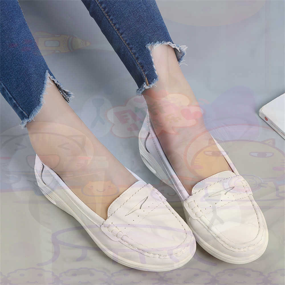 Men'S Shoes Different Types - Soft SLIP-ON สตรีขนาดใหญ่รองเท้าเทนนิสสเก็ตบอร์ดสุภาพสตรีรองเท้าผ้าใบแบรนด์หรูกีฬาวิทยาลัย Drop Shipping