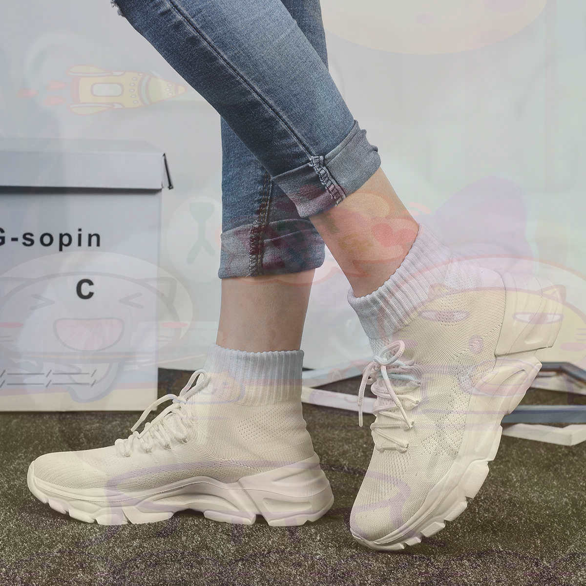 Men'S Shoes Different Types - เพิ่มความสูงฤดูร้อนบาสเกตบอลบาสเกตบอลผู้หญิงกีฬารองเท้ารองเท้าผ้าใบใหม่ผู้หญิงยี่ห้อกรีฑาออกกําลังกายที่ไม่ซ้ํากัน