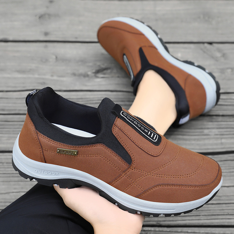 ผู้ชายสบายๆรองเท้าFaux Suedeหน - Boat Shoe Leather บทวิจารณ์และราคา