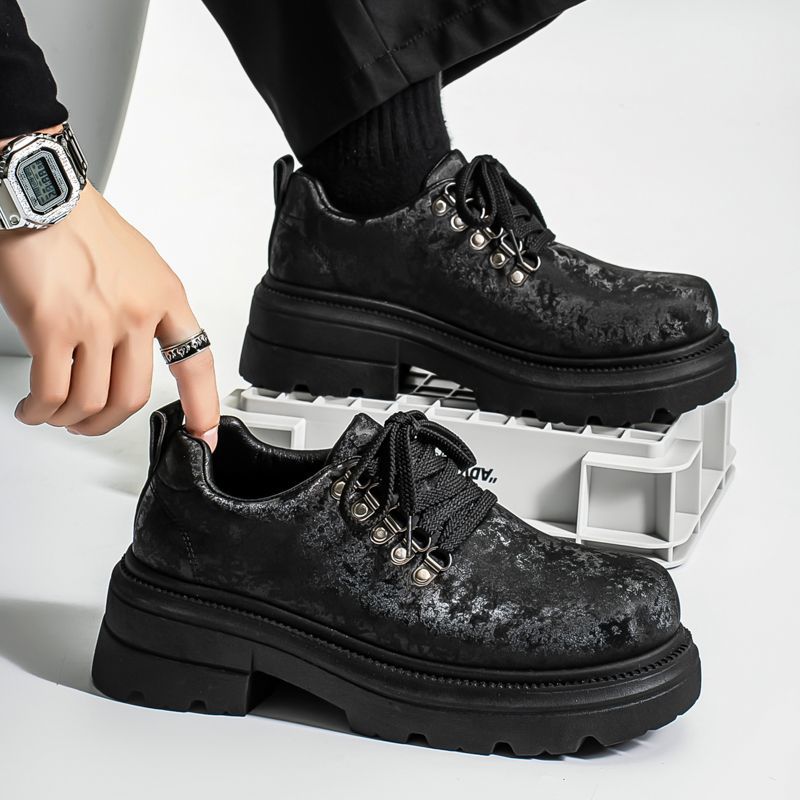 รองเท้าบูททำงานทรงหนา สไตล์อัง - Men'S Shoes Height Increase บทวิจารณ์และราคา