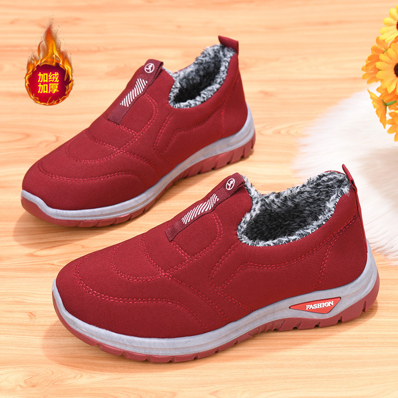 รองเท้าผ้าฝ้ายบุขนหนาสำหรับฤดู - Men Shoes Boots บทวิจารณ์และราคา