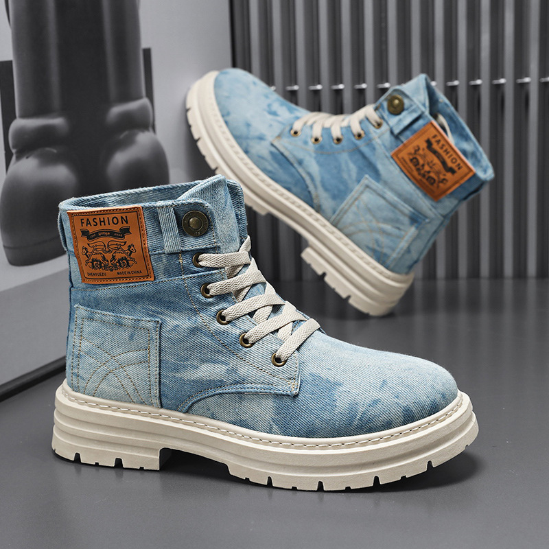 รองเท้าผ้าใบหุ้มข้อสูงสำหรับผู - Canvas Sneaker High บทวิจารณ์และราคา