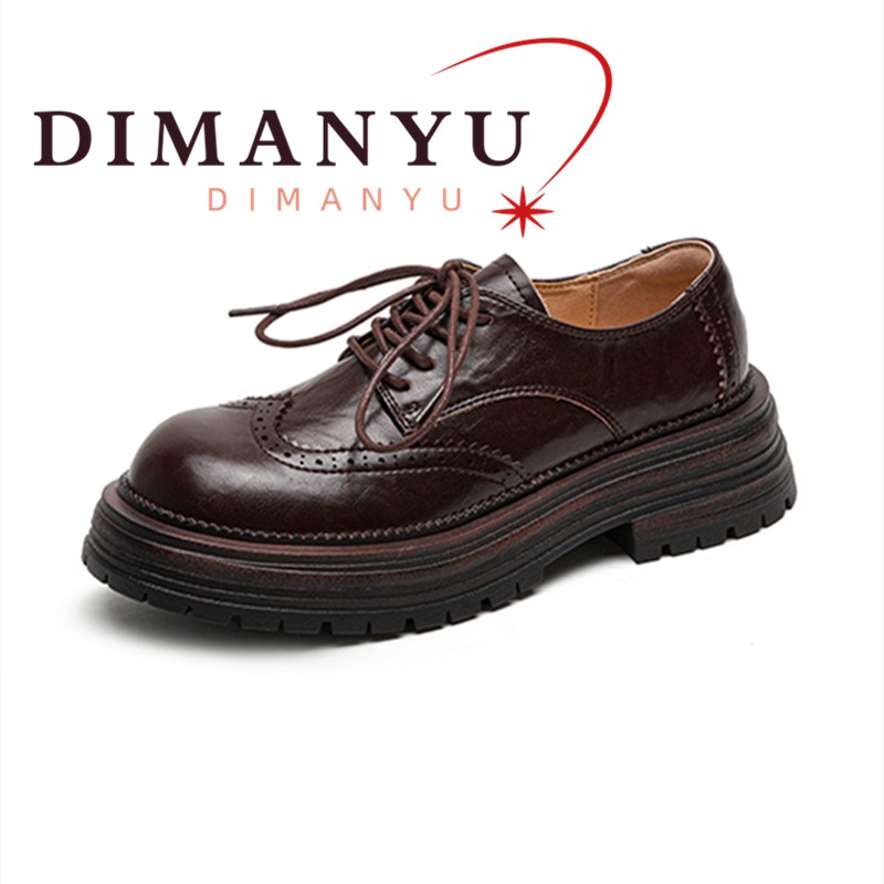 DIMANYU รองเท้าอ็อกซ์ฟอร์ดของผ - Oxford Brogue Leather บทวิจารณ์และราคา