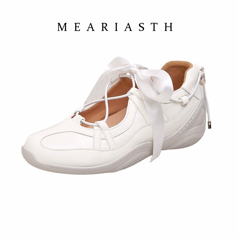 รองเท้าส้นเตี้ยสไตล์เกาหลีประด - Boat Shoe Leather บทวิจารณ์และราคา