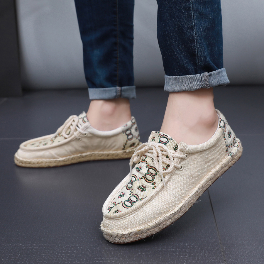 รองเท้าผ้าใบผู้ชายสำหรับฤดูร้อ - Boat Shoe Leather บทวิจารณ์และราคา