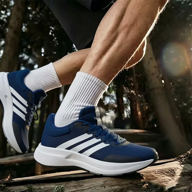 รองเท้าวิ่งผู้ชาย Adidas สีน้ำ - Men Shoes Running Adidas บทวิจารณ์และราคา