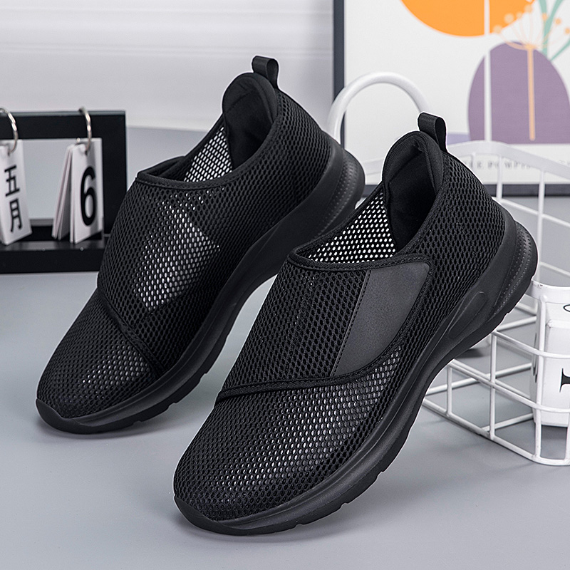 YUYIN รองเท้ากีฬาตาข่ายระบายอา - Men Shoes Velcro บทวิจารณ์และราคา