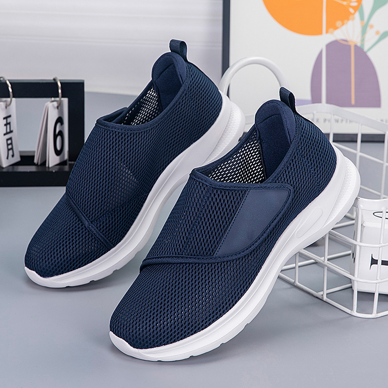 YUYIN รองเท้ากีฬาตาข่ายระบายอา - Men Shoes Velcro บทวิจารณ์และราคา