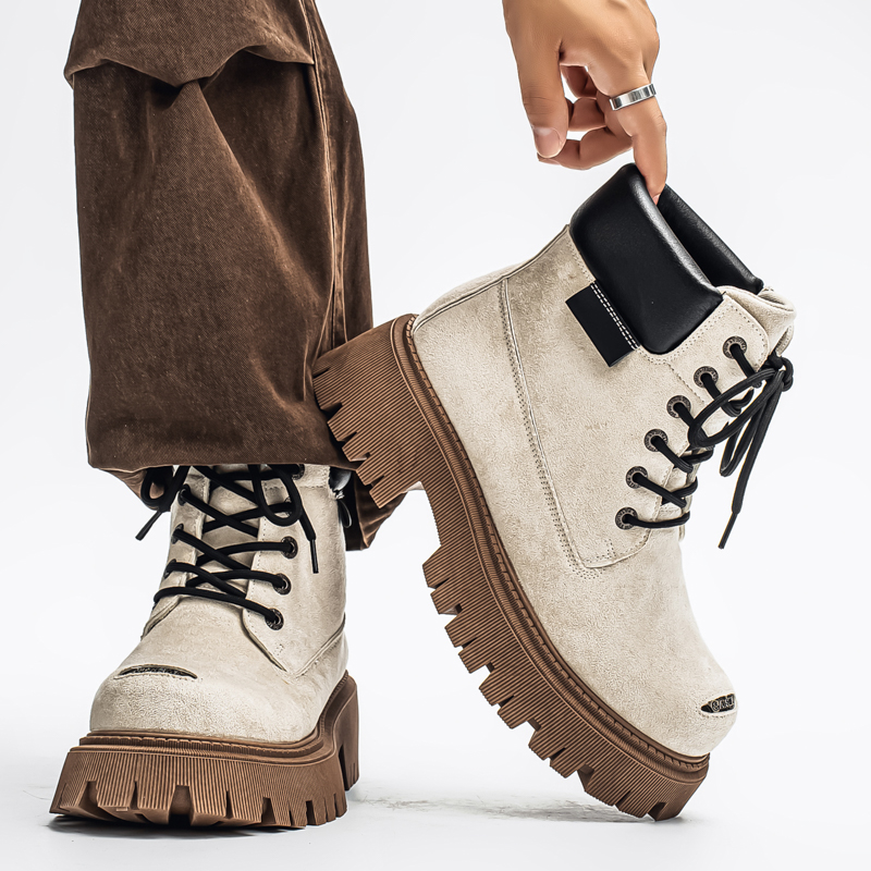 รองเท้าบูทหุ้มข้อสูงแบบคลาสสิก - Men'S Shoes Wide Width บทวิจารณ์และราคา