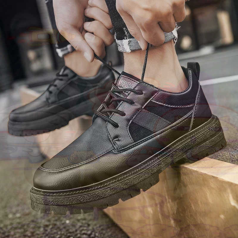 Dark Natural หนังแฟชั่น Traine - Men'S Shoes Different Types บทวิจารณ์และราคา