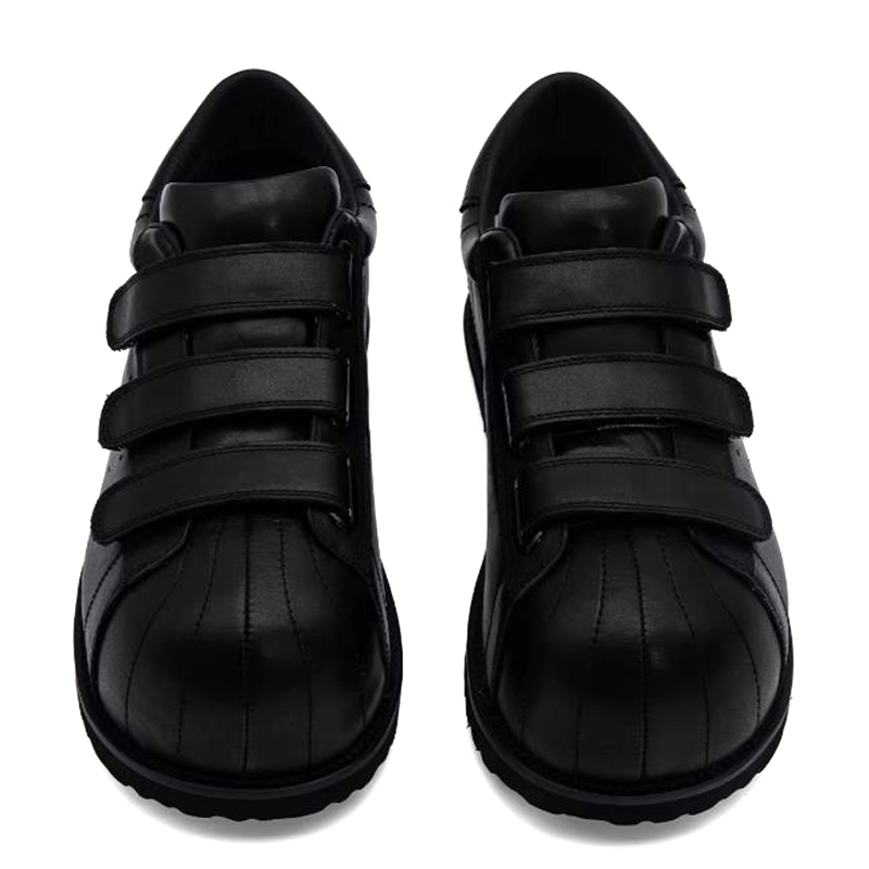 รองเท้าสเก็ตบอร์ดหุ้มหนังเต็มร - Men Shoes Velcro บทวิจารณ์และราคา