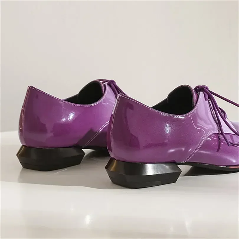ผู้หญิงอังกฤษOxfords Gradientส - Oxford Brogue Leather บทวิจารณ์และราคา