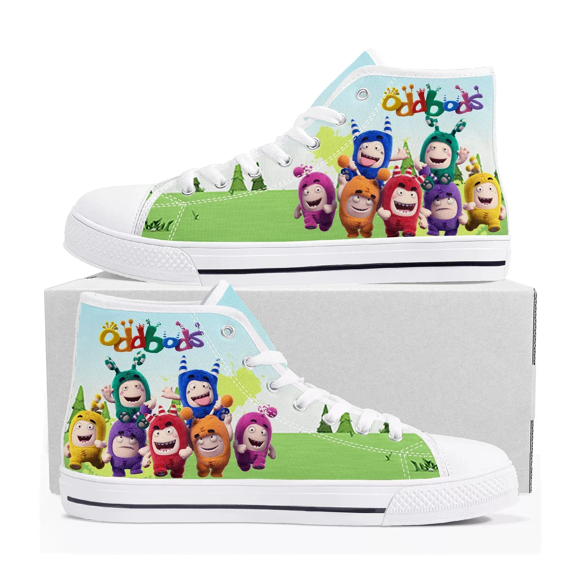 ออดบอดส์รองเท้าผ้าใบหุ้มข้อสูง - Men Shoes Singapore บทวิจารณ์และราคา