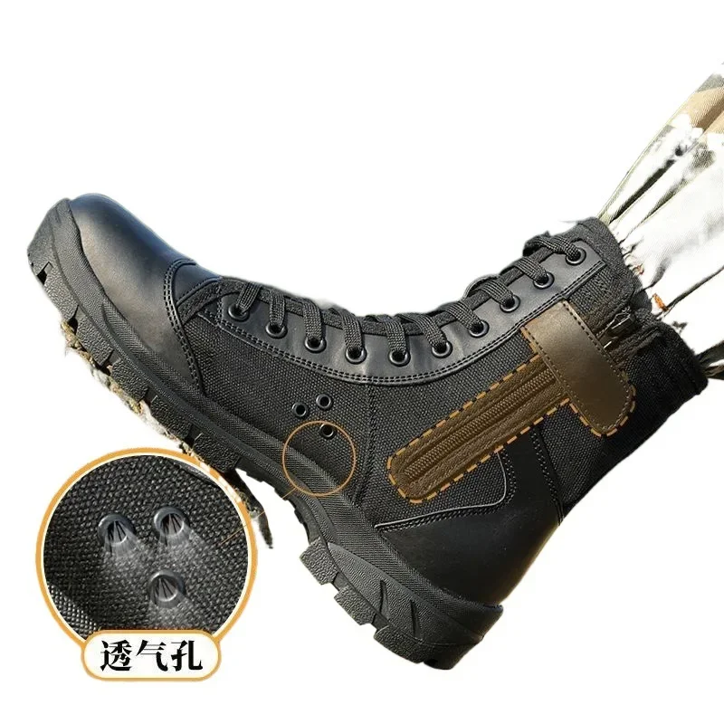 รองเท้าบูทตาข่ายระบายอากาศสำหร - Men Shoes Boots บทวิจารณ์และราคา