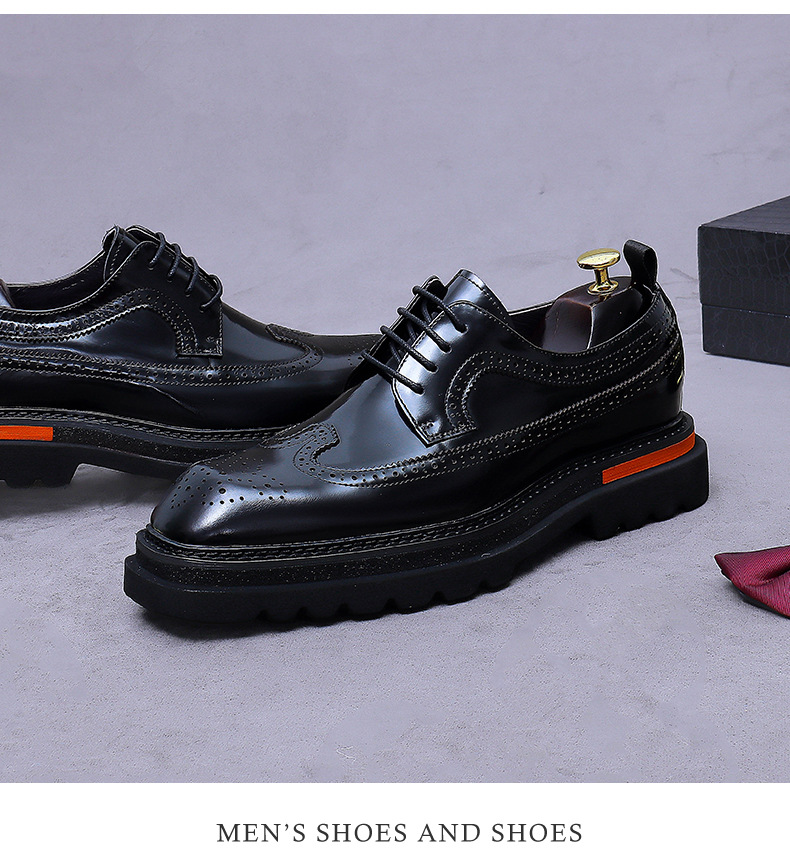 รองเท้าอ็อกซ์ฟอร์ดแบบมีเชือกผู - Oxford Brogue Leather บทวิจารณ์และราคา