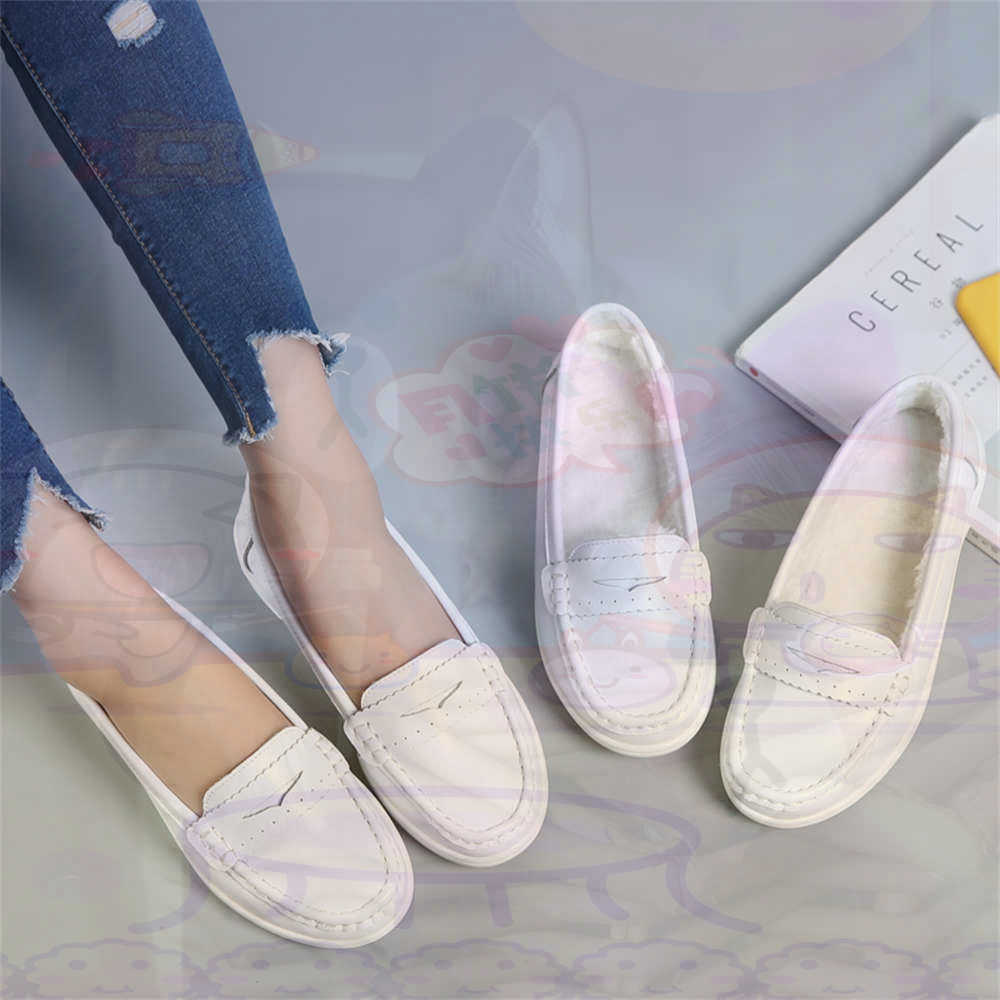 Soft SLIP-ON สตรีขนาดใหญ่รองเท - Men'S Shoes Different Types บทวิจารณ์และราคา
