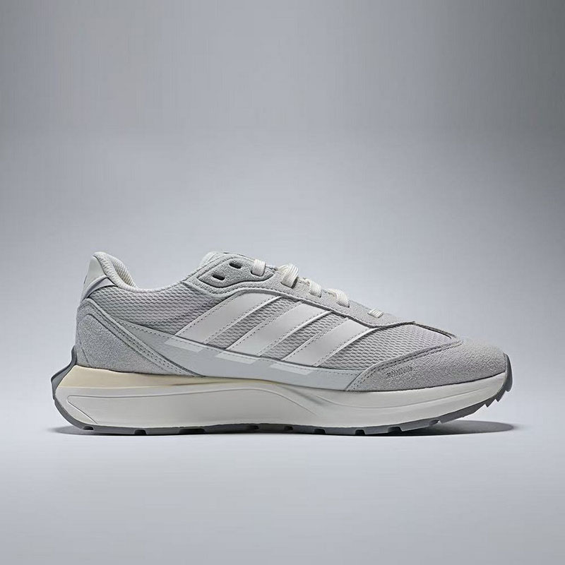 รองเท้าวิ่ง Adidas สีเทาขาวสำห - Men Shoes Running Adidas บทวิจารณ์และราคา