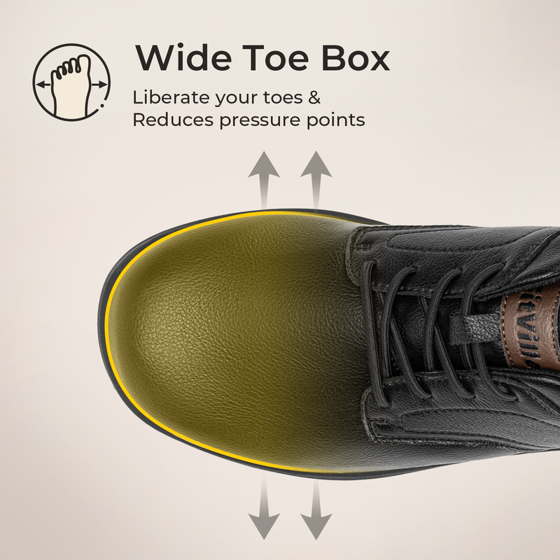 รองเท้าหนังแบบสวมสำหรับผู้ชาย  - Men'S Shoes Wide Width บทวิจารณ์และราคา