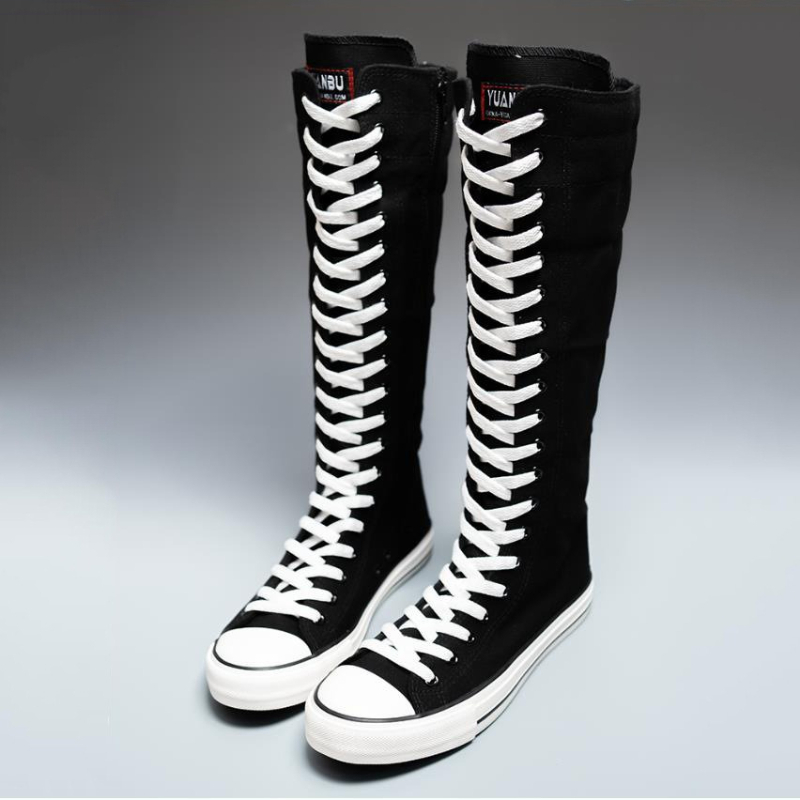 2026 รองเท้าผู้หญิงรองเท้าผ้าใ - Canvas Sneaker High บทวิจารณ์และราคา