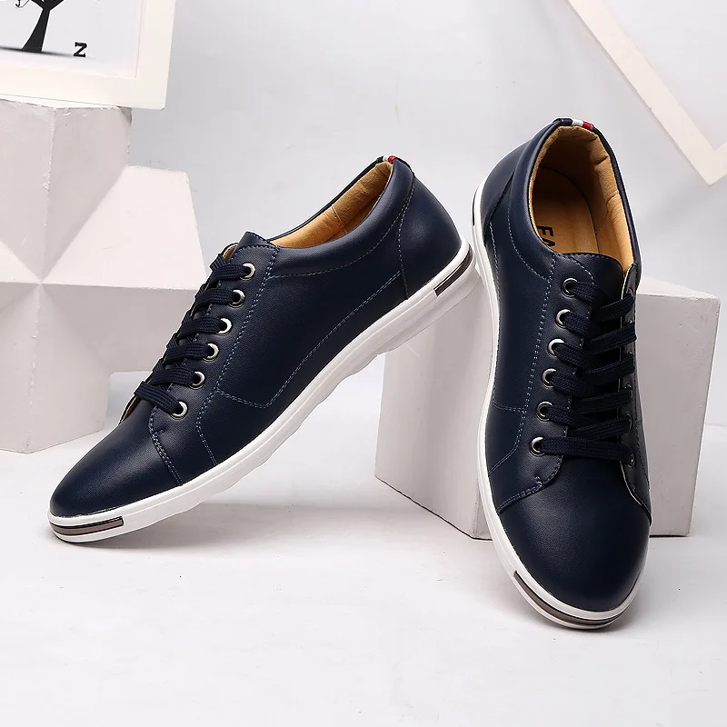 ผู้ชาย Size38-48 Casual Breath - Boat Shoe Leather บทวิจารณ์และราคา