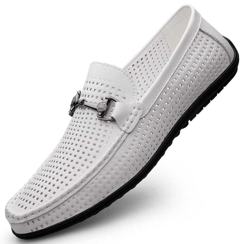 รองเท้าโลฟเฟอร์สีดำใหม่สำหรับผ - Boat Shoe Leather บทวิจารณ์และราคา