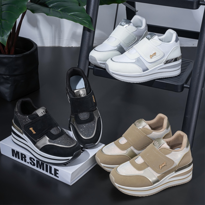 ดีไซน์ไร้สายรัดแบบเวลโคร, พื้น - Men Shoes Velcro บทวิจารณ์และราคา