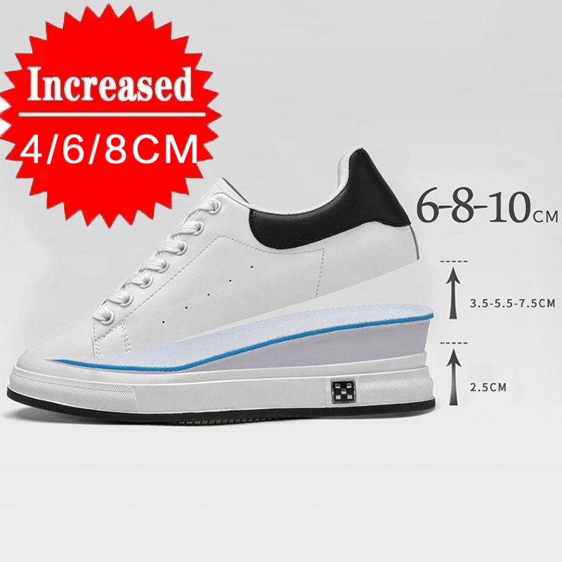 รองเท้าผ้าใบเพิ่มความสูงแบบซ่อ - Canvas Sneaker High บทวิจารณ์และราคา