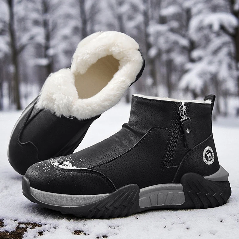 รองเท้าบูทกันหิมะฤดูหนาว รองเท - Canvas Sneaker High บทวิจารณ์และราคา