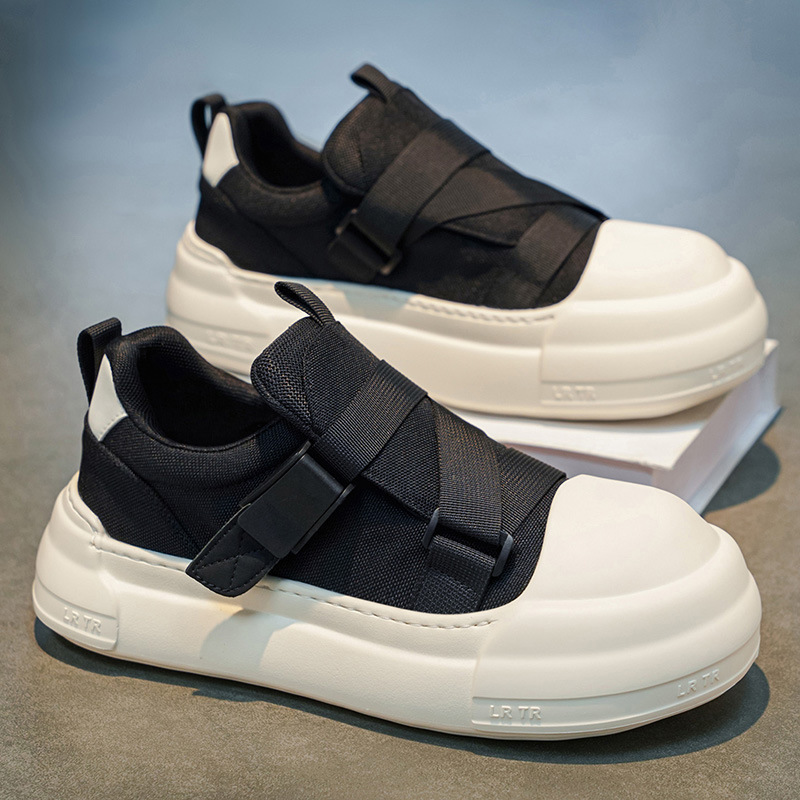 รองเท้ากีฬาลำลองสำหรับผู้ชาย ร - Men Shoes Velcro บทวิจารณ์และราคา
