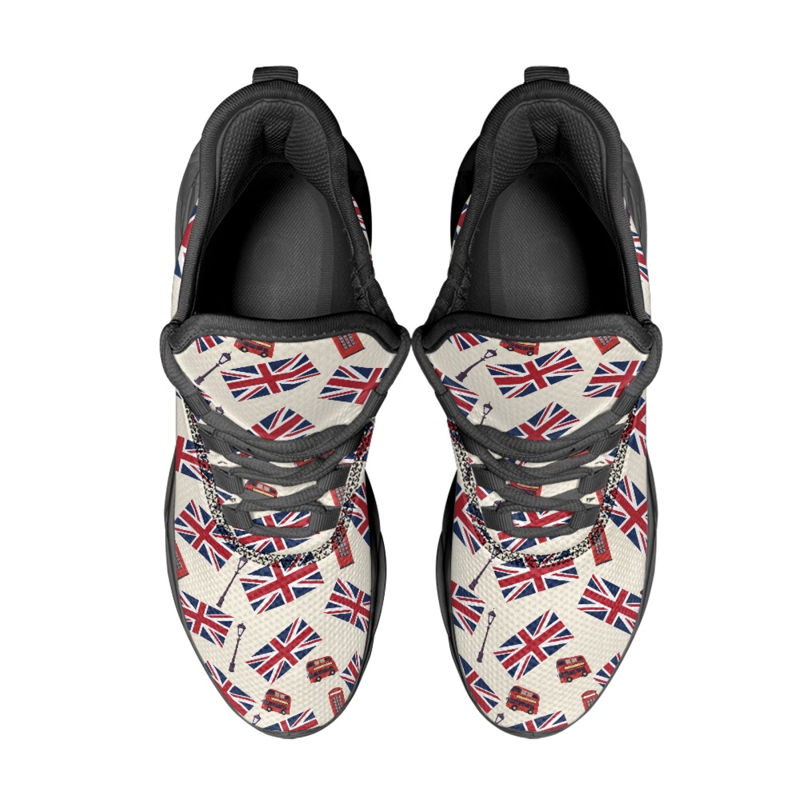 PENSTROLL UK Union Jack รองเท้ - Men Shoes Uk บทวิจารณ์และราคา