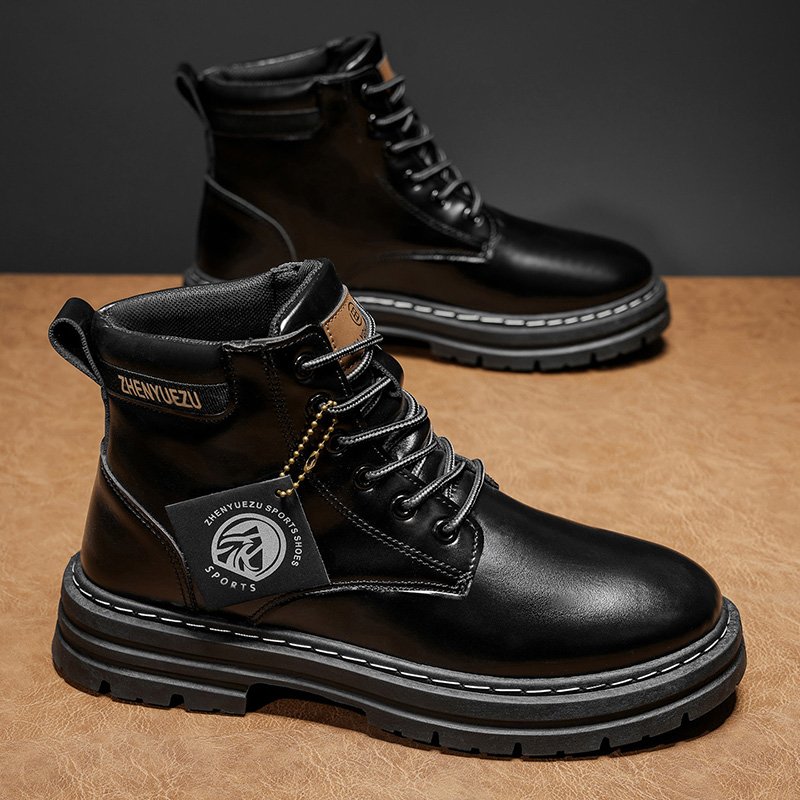 รองเท้าบูทสั้นสไตล์เรโทรสำหรับ - Men'S Shoes Height Increase บทวิจารณ์และราคา