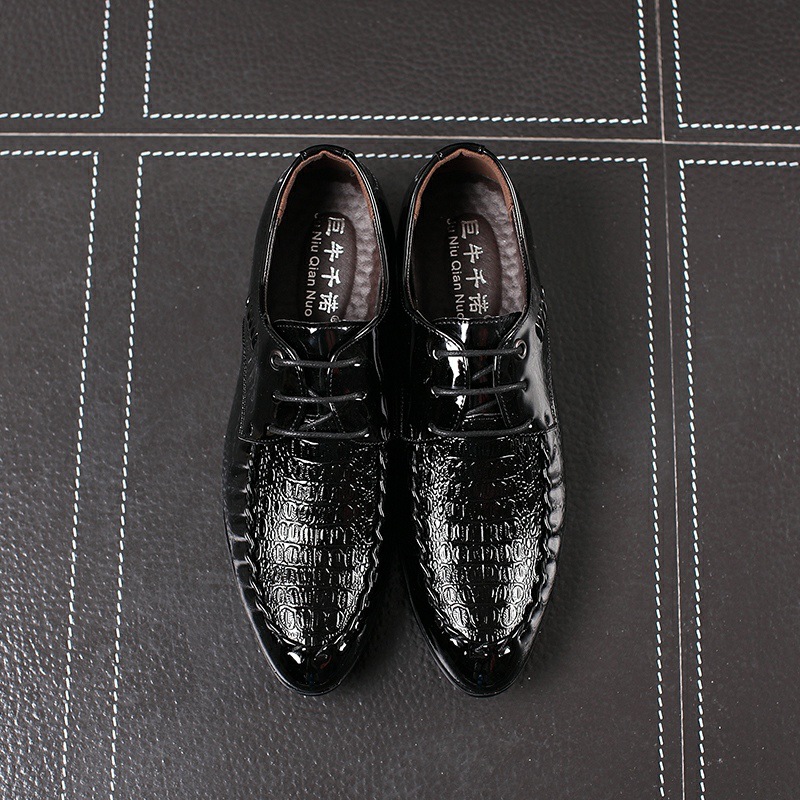 ผู้ชายรองเท้าหนัง LACE-Up งานแ - Oxford Brogue Leather บทวิจารณ์และราคา