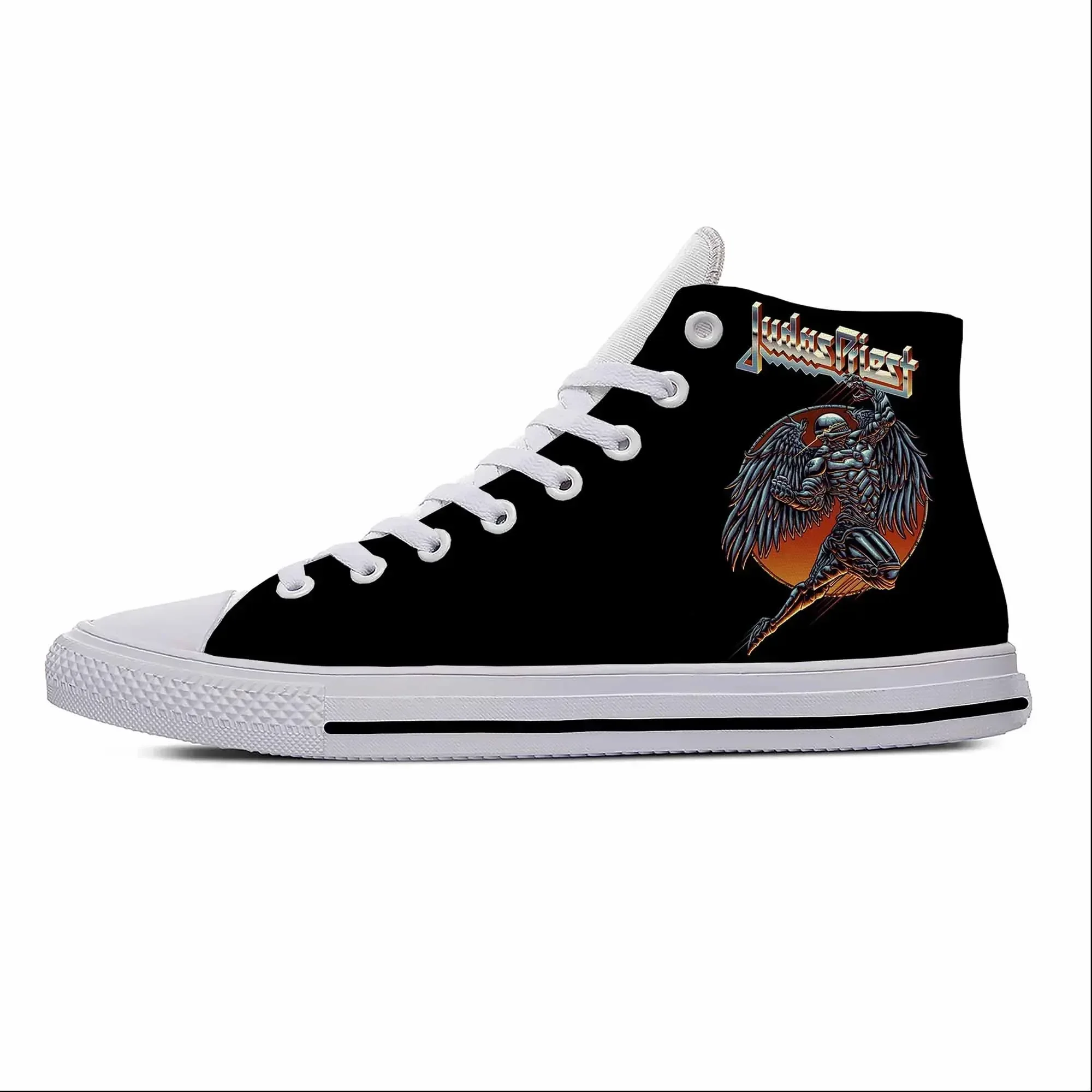 Priest Heavy Metal Rock Band M - Canvas Sneaker High บทวิจารณ์และราคา