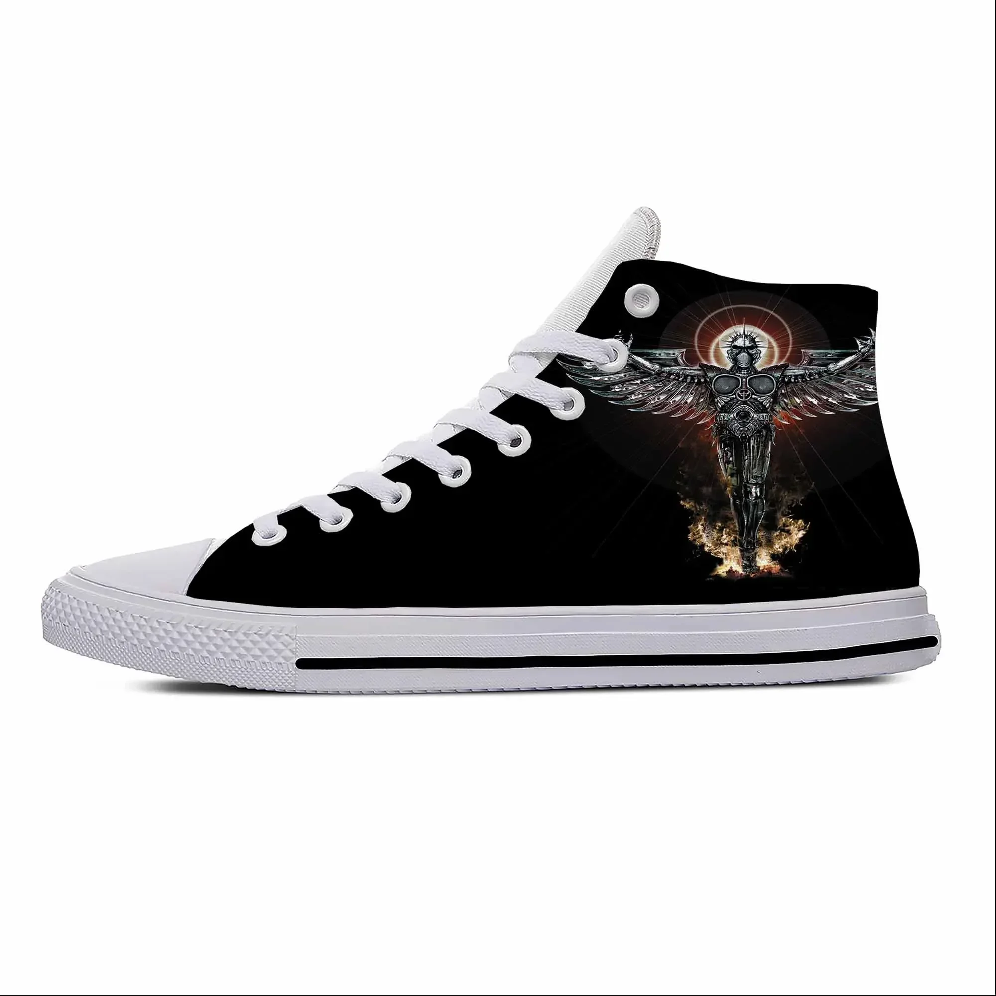 Priest Heavy Metal Rock Band M - Canvas Sneaker High บทวิจารณ์และราคา