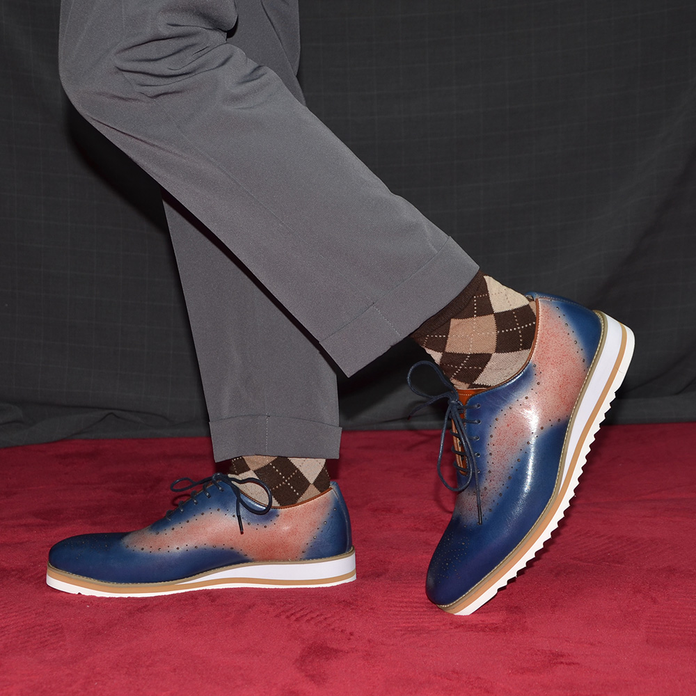 รองเท้าอ็อกซ์ฟอร์ดแบบเรียบหรูห - Oxford Brogue Leather บทวิจารณ์และราคา