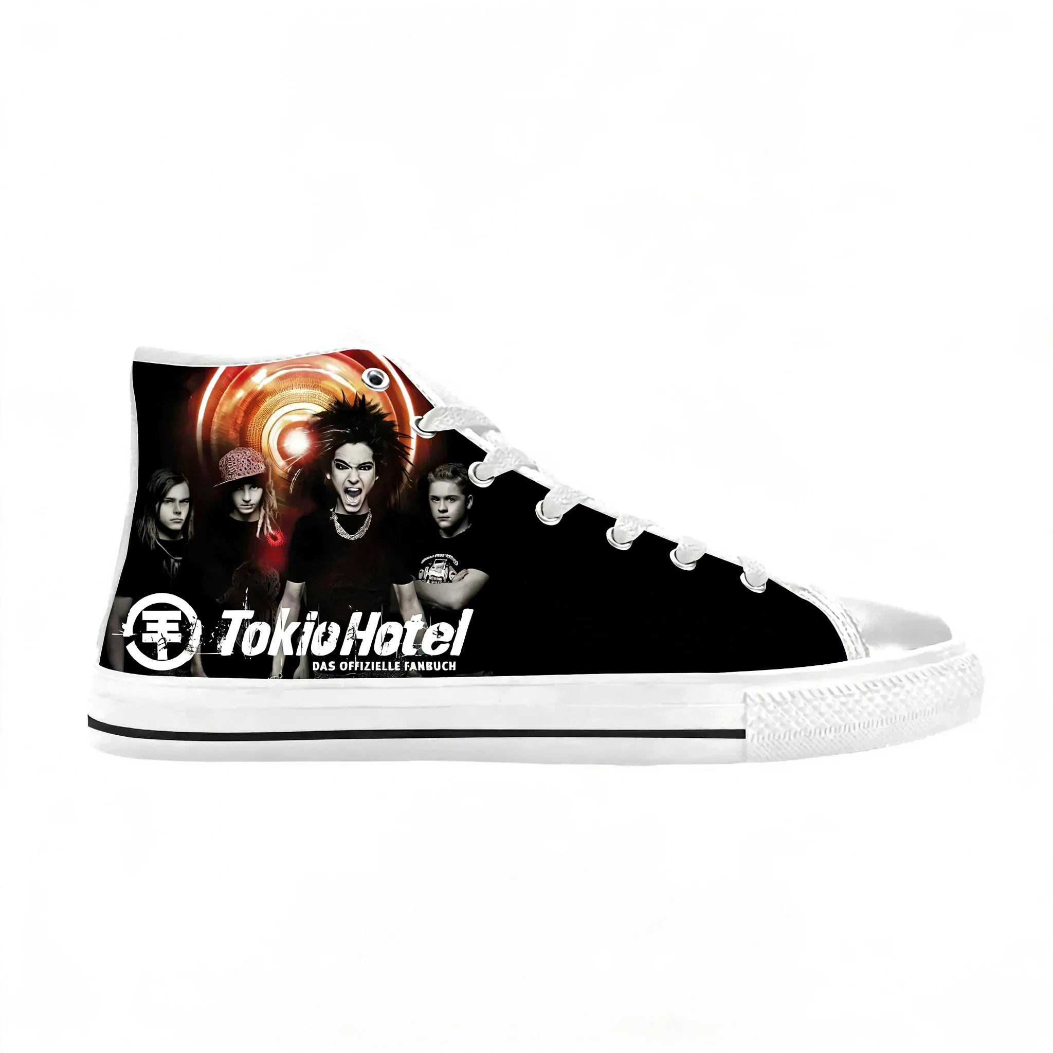 โรงแรมร็อคแบนด์ดนตรีนักร้องเท่ - Canvas Sneaker High บทวิจารณ์และราคา